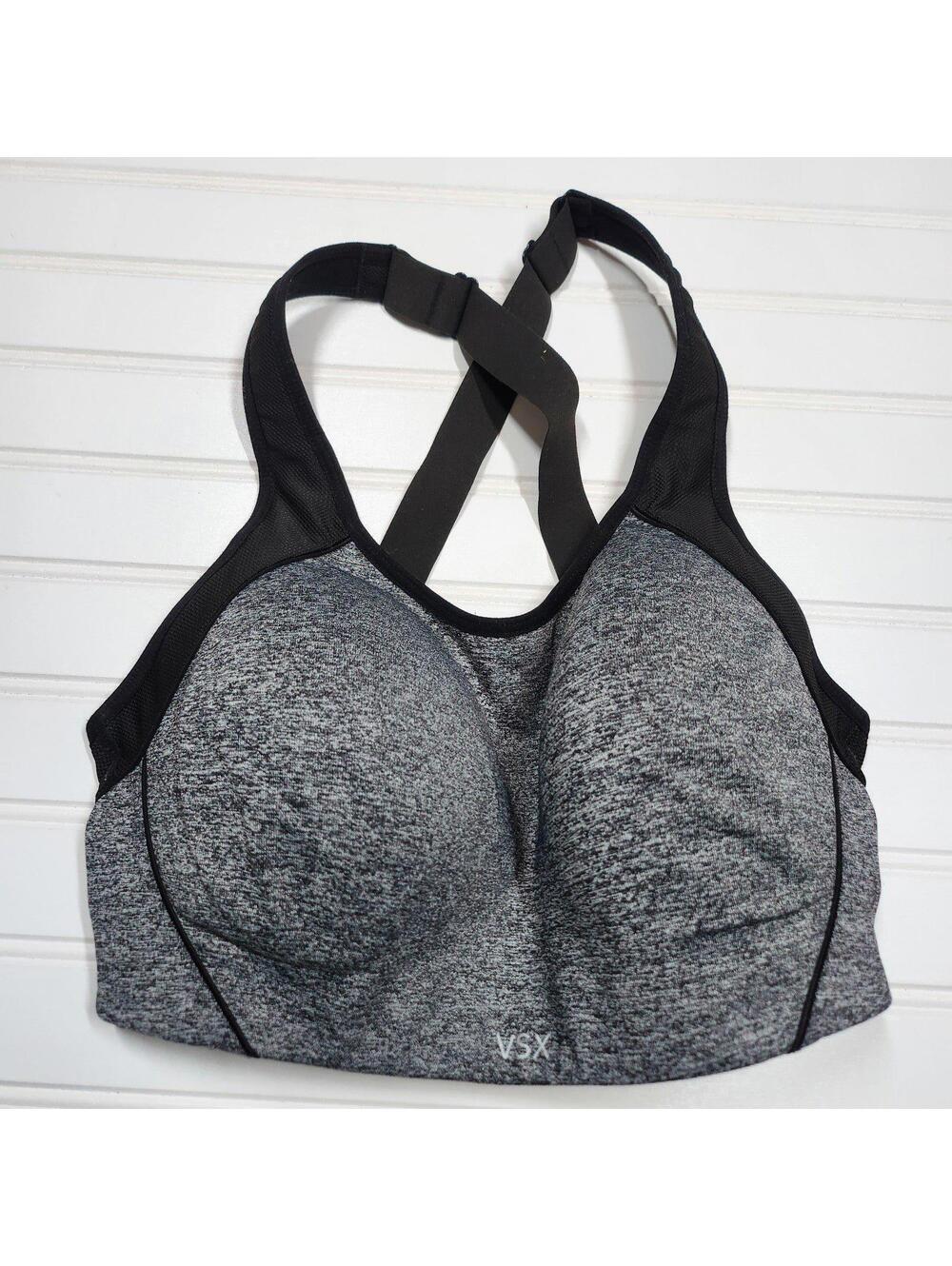 Victoria's Secret VSX Gray and Black Sports Bra